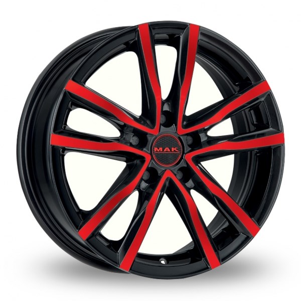 MAK MILANO 4 ZWART ROOD 8030580198998